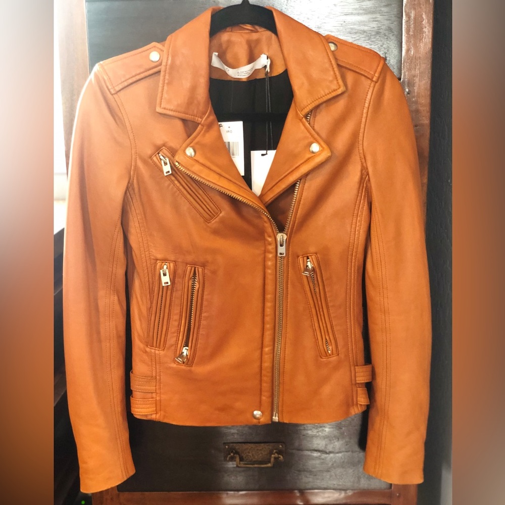 IRO Paris Han leather jacket